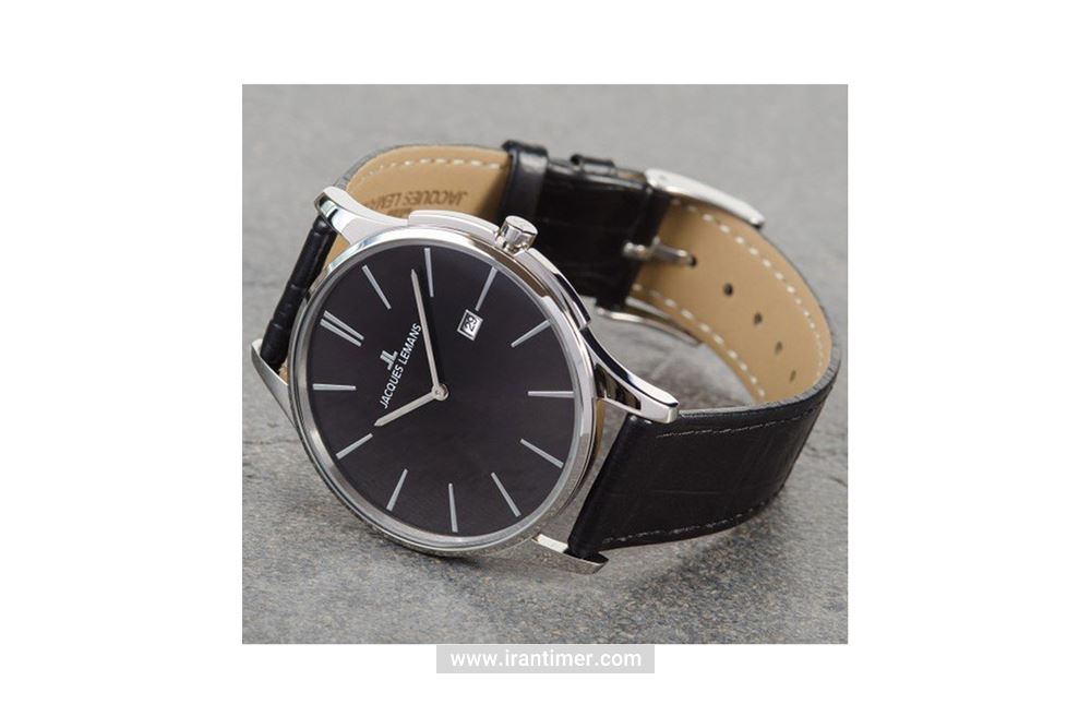 بررسی ظاهری ساعت مچی مردانه ژاک لمن مدل 1-1936A